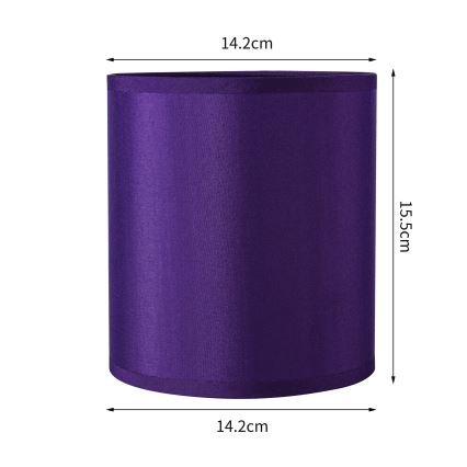 Brilagi - Pantalla universal NUBILA E27 15,5x14 cm morado