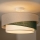 Brilagi - Plafón ARROW 1xE27/60W/230V Ø 45 cm beige/verde/blanco