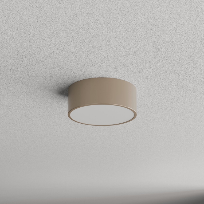 Brilagi - Plafón CLARE 1xE27/24W/230V diá. 20 cm beige