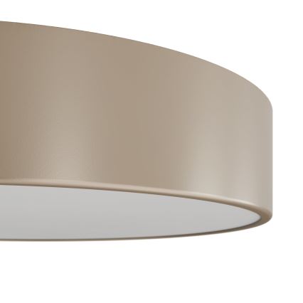 Brilagi - Plafón CLARE 1xE27/24W/230V diá. 20 cm beige