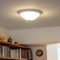 Brilagi - Plafón CLASSIC 3xE27/60W/230V color crema/pátina