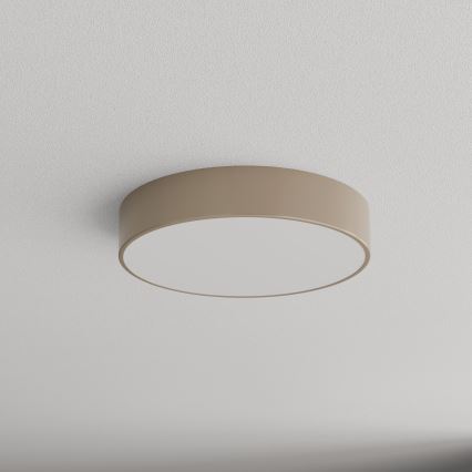 Brilagi - Plafón con sensor CLARE 3xE27/24W/230V diá. 40 cm beige
