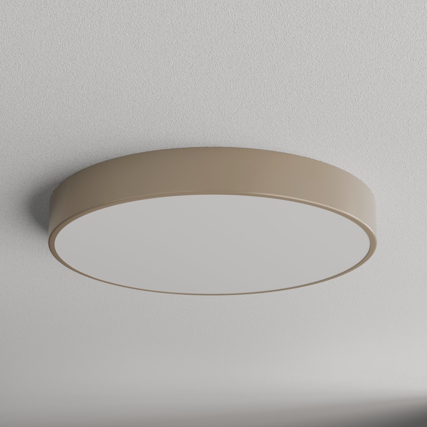 Brilagi - Plafón con sensor CLARE 5xE27/40W/230V diá. 60 cm beige