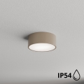 Brilagi - Plafón de baño CLARE 1xE27/24W/230V diá. 20 cm IP54 beige