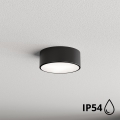 Brilagi - Plafón de baño CLARE 1xE27/24W/230V diá. 20 cm IP54 negro
