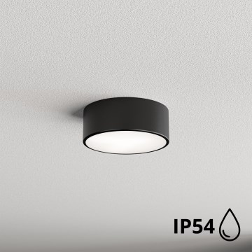 Brilagi - Plafón de baño CLARE 1xE27/24W/230V diá. 20 cm IP54 negro