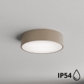 Brilagi - Plafón de baño CLARE 2xE27/24W/230V diá. 30 cm IP54 beige