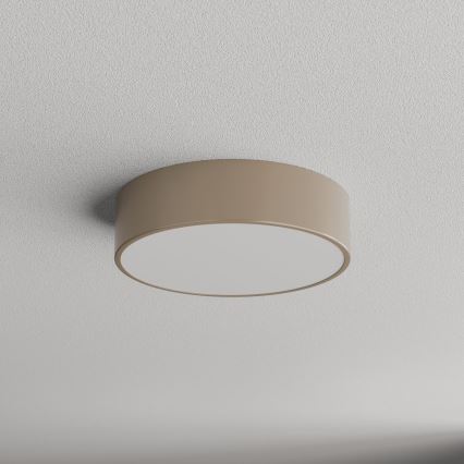 Brilagi - Plafón de baño CLARE 2xE27/24W/230V diá. 30 cm IP54 beige