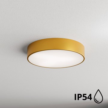 Brilagi - Plafón de baño CLARE 2xE27/24W/230V diá. 40 cm IP54 dorado