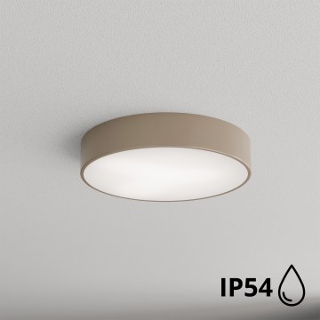 Brilagi - Plafón de baño CLARE 3xE27/24W/230V diá. 40 cm IP54 beige