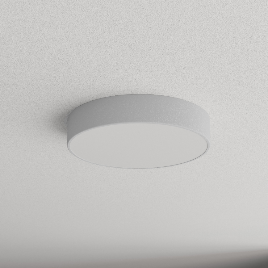 Brilagi - Plafón de baño CLARE 3xE27/24W/230V diá. 40 cm IP54 gris