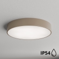 Brilagi - Plafón de baño CLARE 4xE27/24W/230V diá. 50 cm IP54 beige