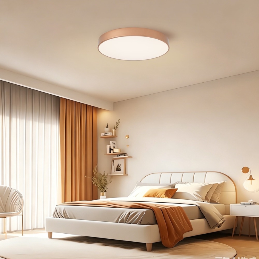 BRILAGI - Plafón LED de techo POOL LED/60W/230V 3000/4000/6000K Ø 60 cm acabado bronce