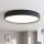 Brilagi - Plafón de techo LED regulable LUCIA 60W/230V 3000-6500K Ø 59 cm negro + mando a distancia