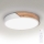 Brilagi - Plafón de techo LED regulable PILANA LED/48W/230V 3000-6500K roble/blanco Ø 40 cm + mando a distancia