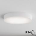 Brilagi - Plafón de techo para baño CLARE 4xE27/24W/230V Ø 50 cm IP54 blanco