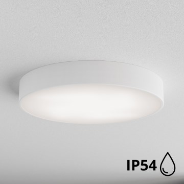 Brilagi - Plafón de techo para baño CLARE 4xE27/24W/230V Ø 50 cm IP54 blanco