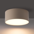 Brilagi - Plafón de techo para baño FORIS LED/14W/230V Ø 12 cm beige IP44