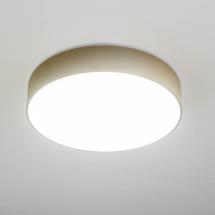 Brilagi - Plafón de techo para baño POOL, 5x portalámparas E27, 15 W, 230 V, Ø 60 cm, IP54, beige
