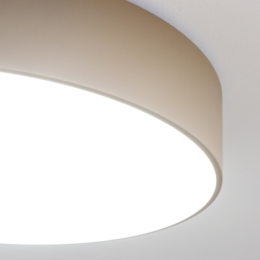 Brilagi - Plafón de techo para baño POOL, 5x portalámparas E27, 15 W, 230 V, Ø 60 cm, IP54, beige
