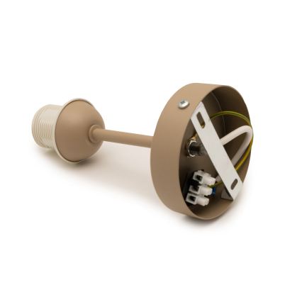Brilagi - Plafón de techo PARTY 1xE27/60W/230V Ø 10 cm beige