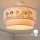 Brilagi - Plafón infantil LED BOBO 1xE27/60W/230V Ø 40 cm rosa/hadas