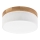 Brilagi - Plafón LED BELLADONNA LED/20W/230V Ø 30 cm blanco/roble