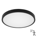 Brilagi - Plafón LED de baño con sensor ZENNA LED/24W/230V diámetro 35 cm IP44 negro