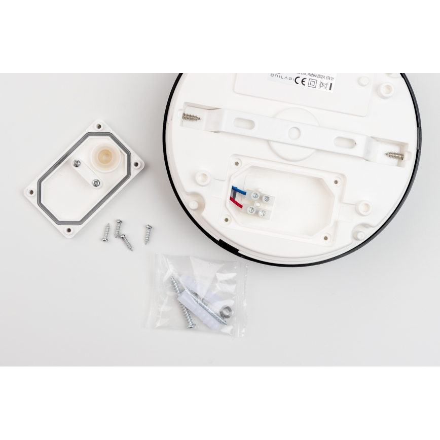 Brilagi - Plafón LED de baño PERA LED/18W/230V diá. 22 cm IP65 dorado