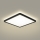 Brilagi - Plafón LED de baño ULTRA SLIM LED/24W/230V 42x42 cm negro IP54