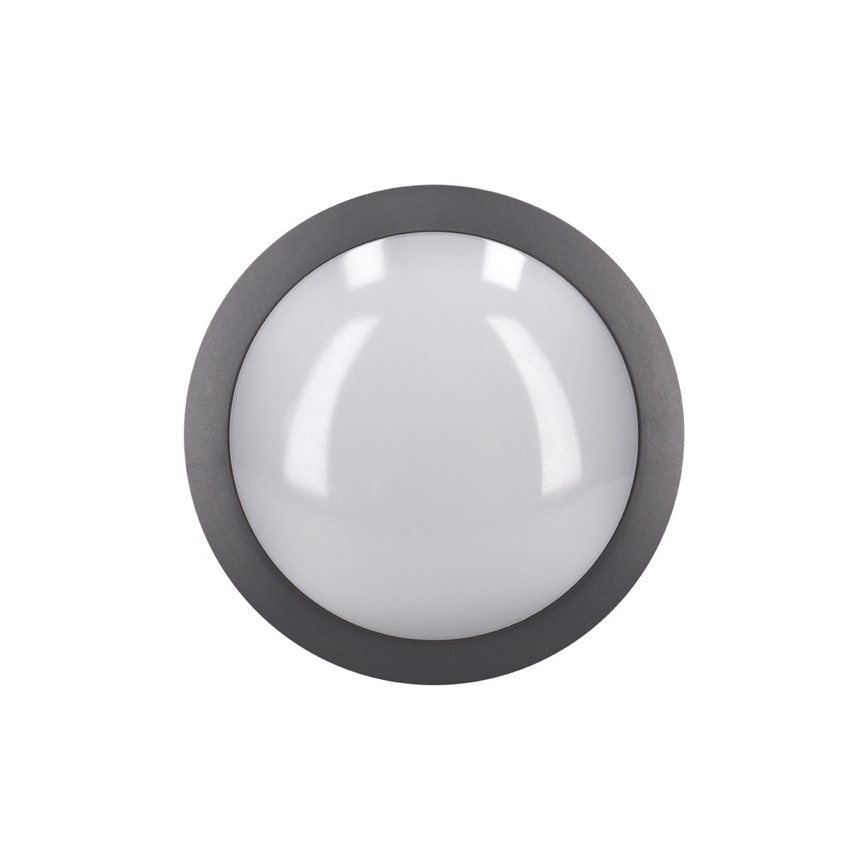 Brilagi - Plafón LED de exterior LED/13W/230V diá. 17 cm IP54 antracita