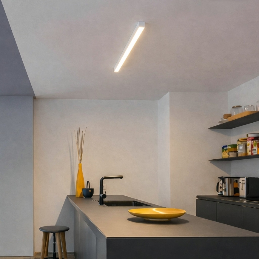 Brilagi - Luminaria LED de superficie para techo FULLDAY LED/10/15/20W/230V 2700/4000/6000K 60 cm blanca