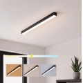 Brilagi - Plafón LED de superficie FULLDAY LED/20/30/40W/230V 2700/4000/6000K 120 cm UGR19 negro