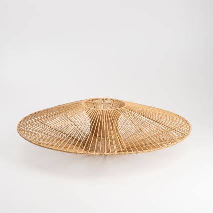 Brilagi - Plafón LED de techo CERIA BOHO 1xE27/60W/230V Ø 70 cm negro/marrón