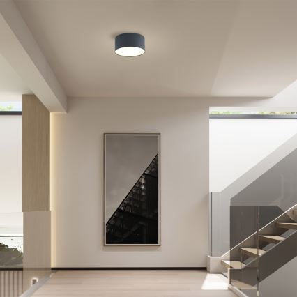 Brilagi - Plafón LED para baño FORIS LED/14W/230V, diámetro 12 cm, antracita, IP44