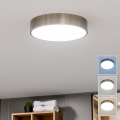 Brilagi - Plafón LED de techo para baño POOL LED/24W/230V 3000/4000/5500K Ø 30 cm IP54 latón