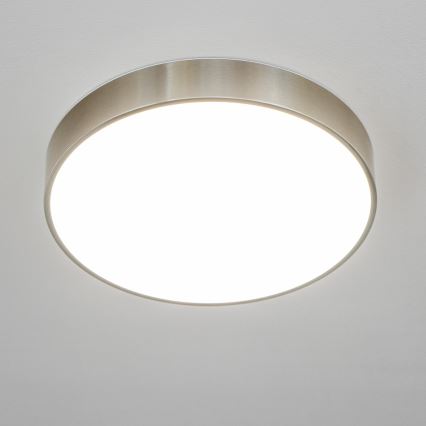 Brilagi - Plafón LED para baño POOL LED/36W/230V 3000/4000/5500K Ø 40 cm IP54 cromo mate
