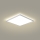 Brilagi - Plafón LED de techo para baño ULTRA SLIM LED/18W/230V 30x30 cm plateado IP54
