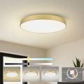 Brilagi - Plafón LED de techo POOL LED/128W/230V 3000/4000/6000K, diámetro 100 cm, dorado