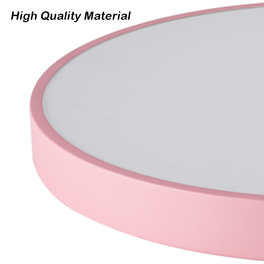 Brilagi - Lámpara de techo POOL LED 60W 230V 3000/4000/6000K Ø 50 cm rosa