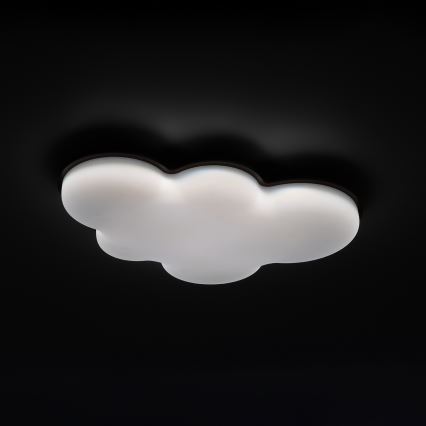 Brilagi - Plafón LED infantil CLOUD LED/54W/230V blanco
