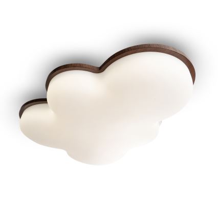 Brilagi - Plafón LED infantil CLOUD LED/54W/230V blanco