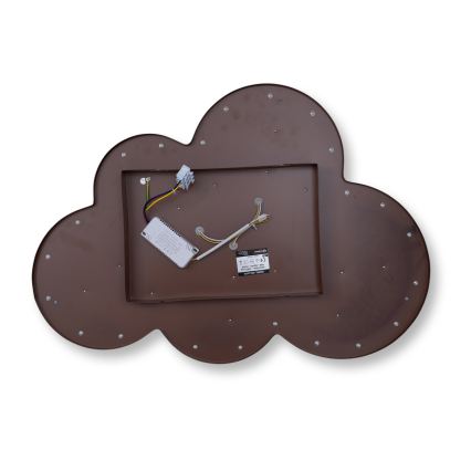 Brilagi - Plafón LED infantil CLOUD LED/54W/230V blanco