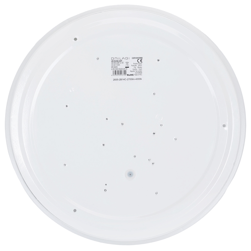 Brilagi - Plafón LED MILKY WAY 24 W / 230 V / 3000 K Ø 38 cm