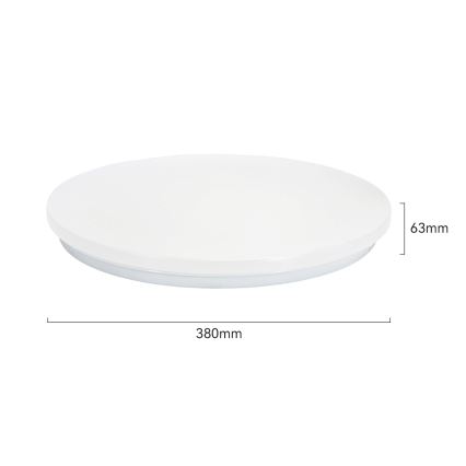 Brilagi - Plafón LED MILKY WAY LED/24W/230V 3000/4000/6500K Ø 38 cm