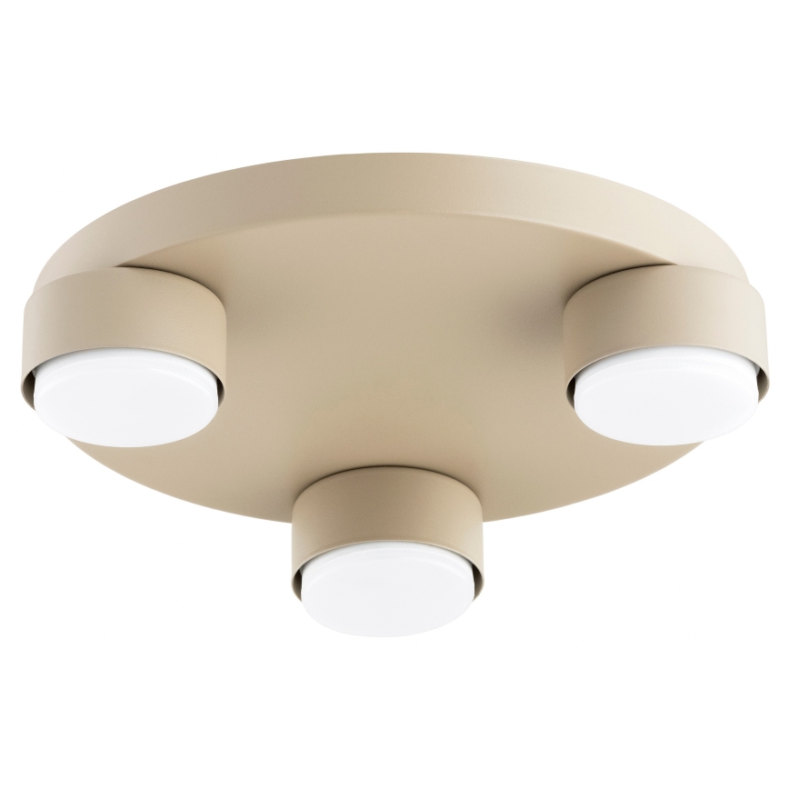 BRILAGI - Plafón LED MONO 3xGX53/30W/230V, Ø 30 cm, beige