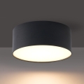 Brilagi - Plafón LED para baño FORIS LED/20W/230V, Ø 15 cm, negro, IP44