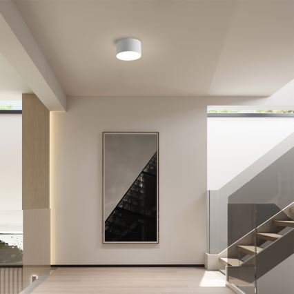 Brilagi - Plafón LED para baño FORIS LED/9W/230V Ø 9 cm blanco IP44