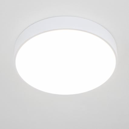 Brilagi - Luminaria LED de techo para baño POOL LED/36W/230V 3000/4000/5500K Ø 40 cm IP54 blanca