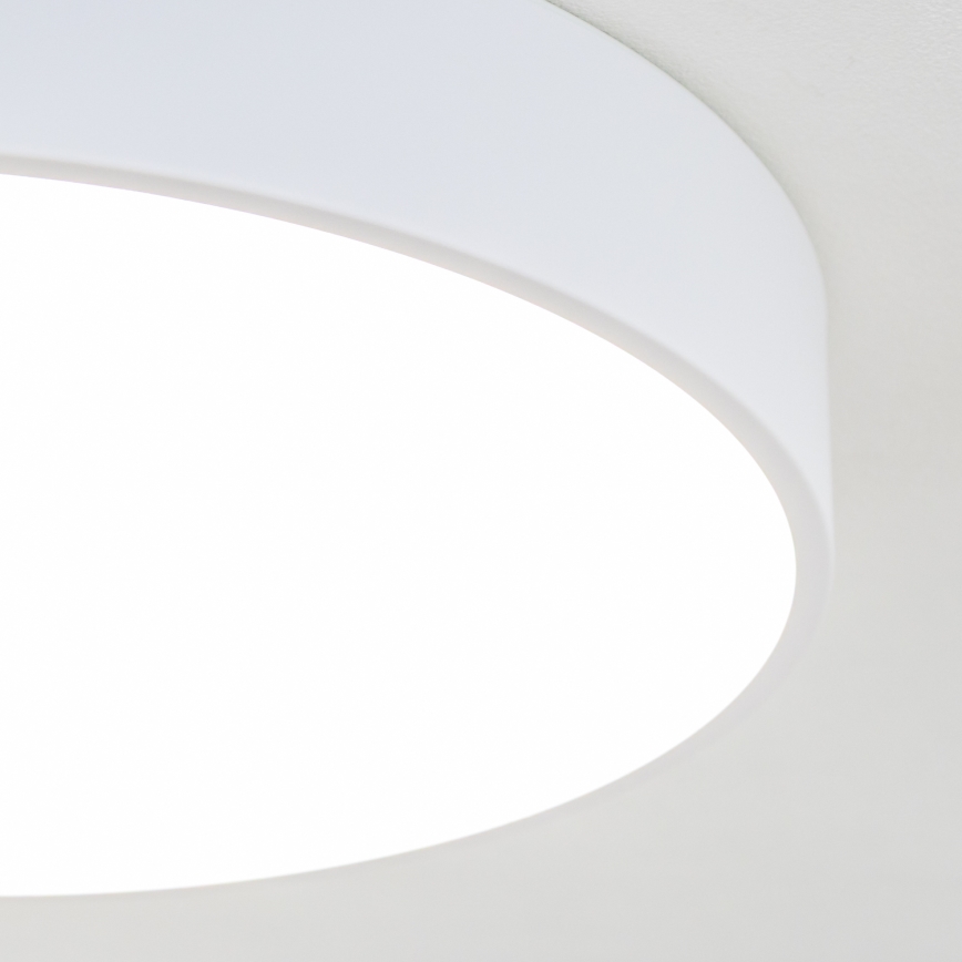 Brilagi - Luminaria LED de techo para baño POOL LED/36W/230V 3000/4000/5500K Ø 40 cm IP54 blanca